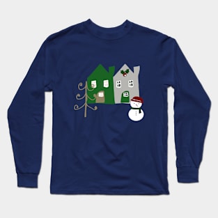 Snowman Long Sleeve T-Shirt